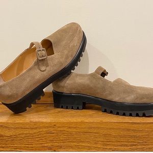 Robert Clergerie Chunky Platform Maryjane Loafer 9